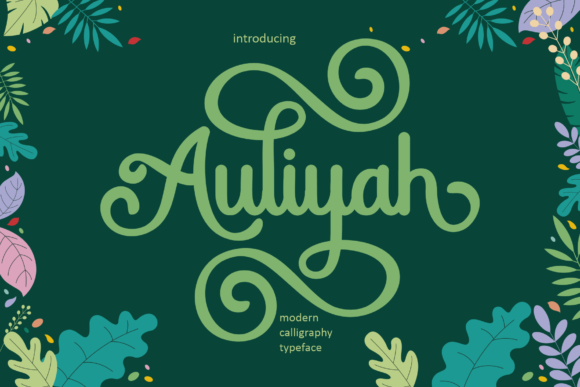Auliyah Font for Elegant Branding and Handwritten Charm