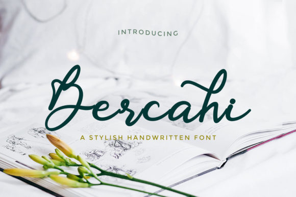 Bercahi Script Font for Elegant Branding