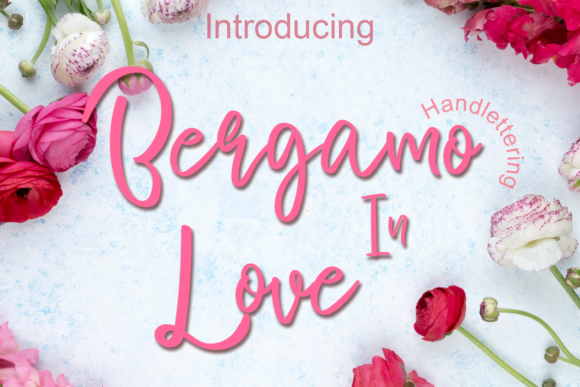 Bergamo in Love Script Font for Warm, Memorable Branding