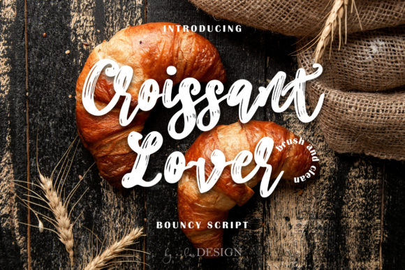 Croissant Lover Font for Whimsical Branding Projects