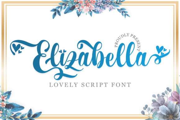 Elizabella Font: Elegant Script for Editorial Design