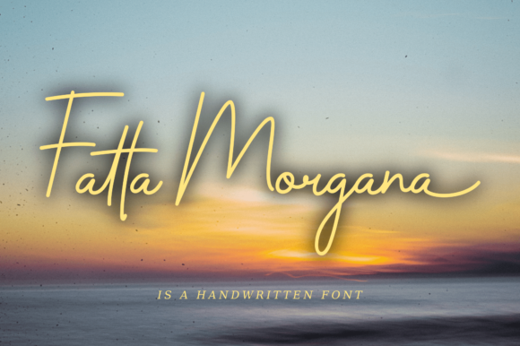 Fatta Morgana: A Delicate Script Handwritten Font for Brand Trust