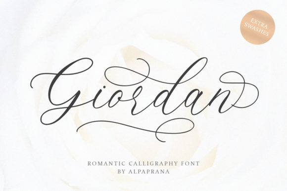 Giordan: A Delicate Script Handwritten Font for Elegant Branding