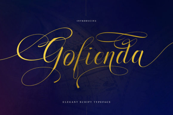 Gofienda: A Ravishing Script Handwritten Font for Elegant Design