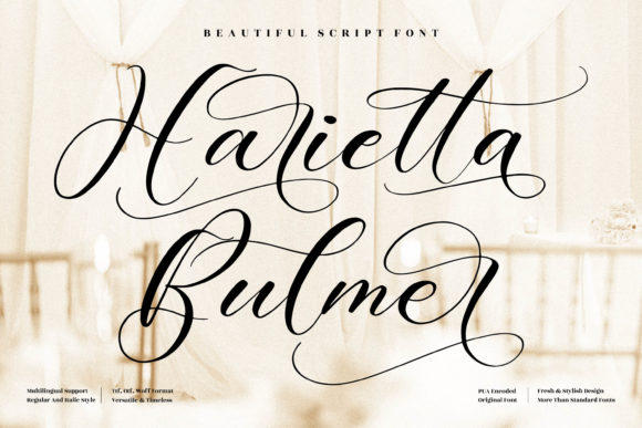 Harietta Bulmer Font for Elegant Branding