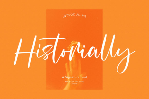 Historially: A Casual Script Font for Handmade Creators
