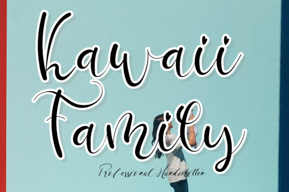 Kawaii Family Script Font for Handmade Creators