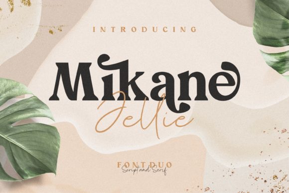 Mikane Jellie Font: Elegant & Trendy Script Handwritten Fonts for Makers