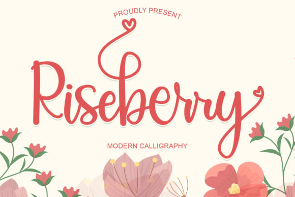 Riseberry Script Font for Elegant Handmade Design