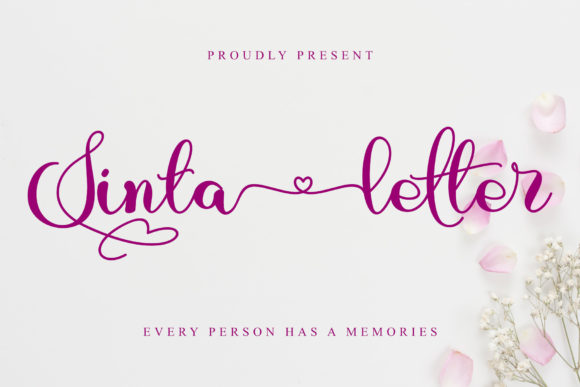 Sinta Letter Font for Elegant Small Business Branding