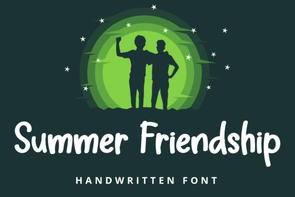 Summer Friendship Script Font for Relaxed Editorial Design