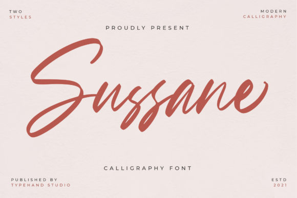 Susanne: A Laid-Back Script Handwritten Font with Serious Versatility