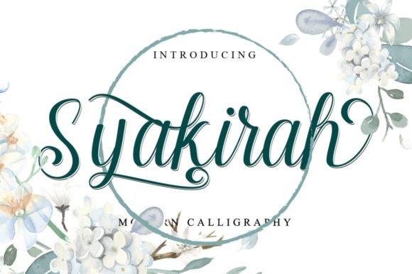 Syakirah Font: Thin Script Typography for High-Impact Campaigns