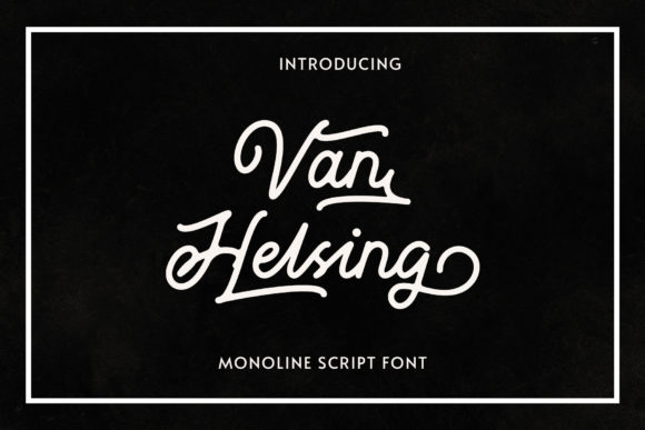 Van Helsing Script Font for Elegant Digital Branding