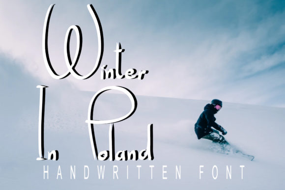 Winter in Poland Script Font for Elegant Digital Branding